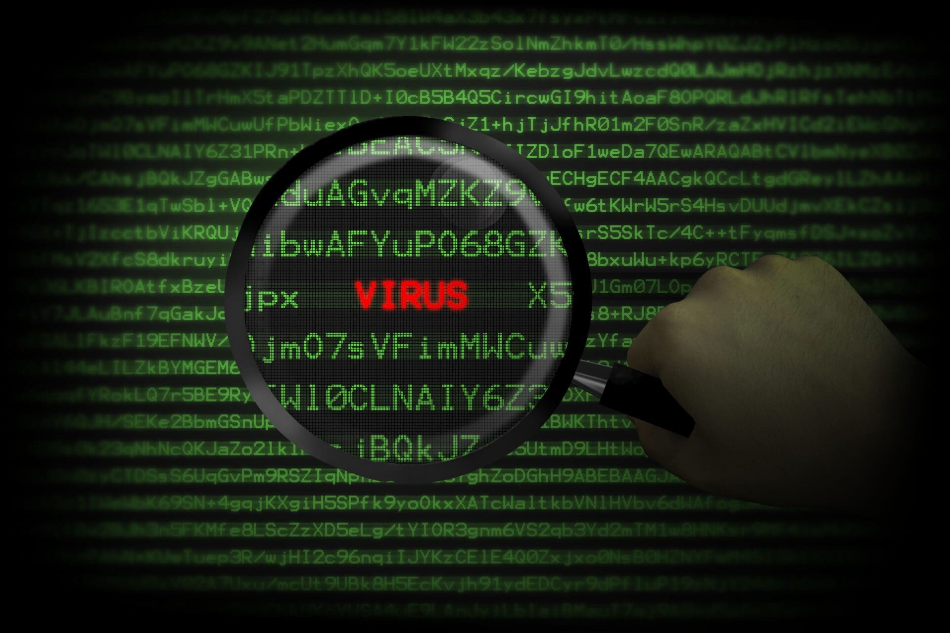 Computer Security Symbol   Virus
