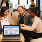 diverse colleagues employees cooperating in office 2023 11 27 05 01 18 utc min