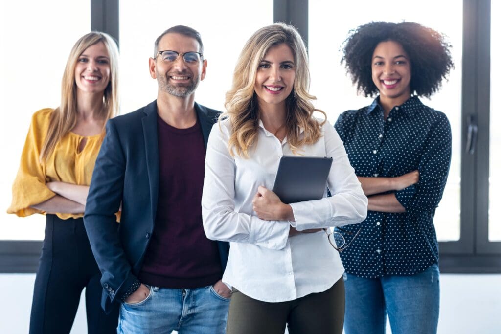 successful business multiage team posing and looki 2024 09 22 16 30 11 utc min